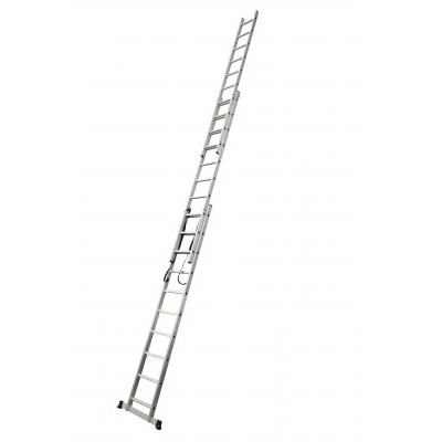ALDOTRADE Žebřík hliníkový 3x11