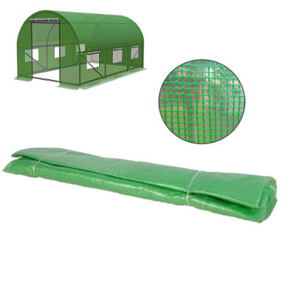 ALDOTRADE Náhradní plachta k fóliovníku 3,5x2m zelená