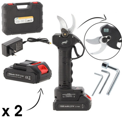 Akumulátorové nůžky 30 mm, 600 W, 21 V