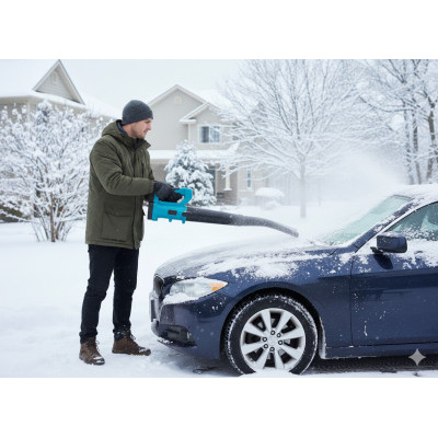 Foukač na listí 1500 W, 21 V