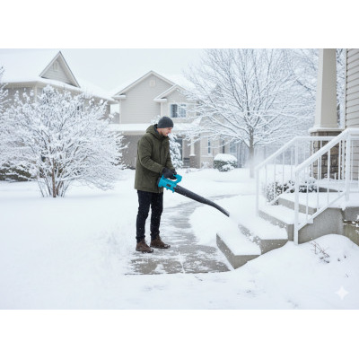 Foukač na listí 1500 W, 21 V