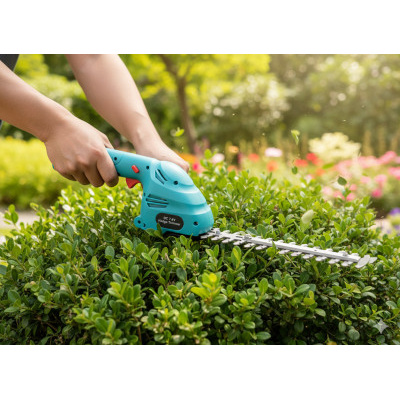 Akumulátorové zahradní nůžky 2v1, 7,4 V