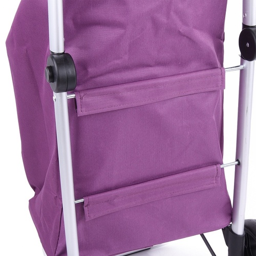 ALDOTRADE nákupní taška na kolečkách MALAGA fialová