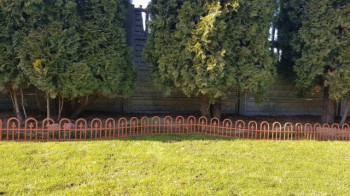 ALDOTRADE Zahradní plůtek Bolt 2,3m 