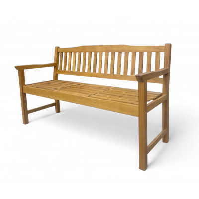 ALDOTRADE Dřevěná lavička Eva se stolkem uprostřed