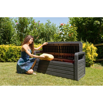 Zahradní lavice TOOMAX Forever Spring antracit