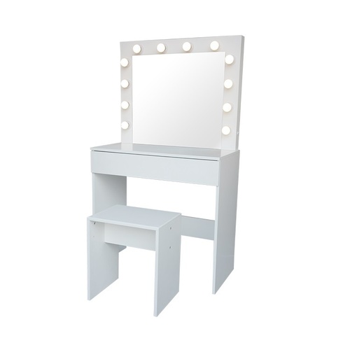Toaletní kosmetický stolek Kamila s taburetem 80x40x140cm