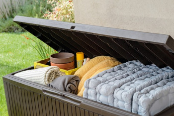 KETER SPRINGWOOD Stogare zahradní úložný box 302l, hnědá 1720237