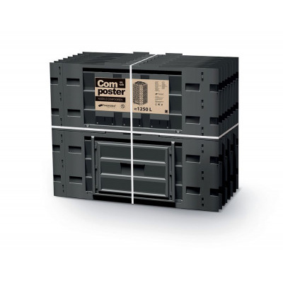 Kompostér COMPOGREEN VARIO 1250l černý