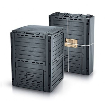 Kompostér COMPOGREEN WOODY 280l antracit