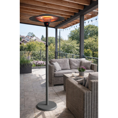 ALDOTRADE Elektrický infrazárič LARVIK černý 