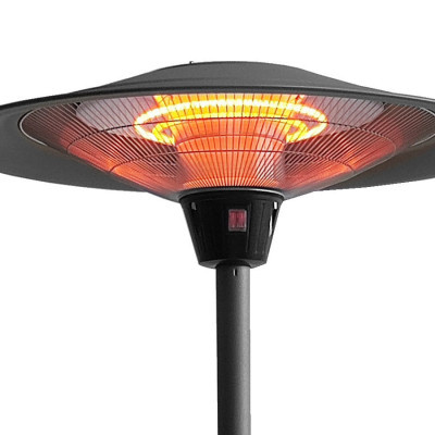 ALDOTRADE Elektrický infrazárič LARVIK černý 