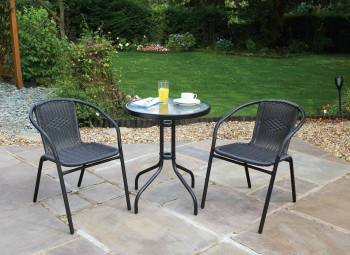 ALDOTRADE zahradní  balkonový set NINA 3 dílný 