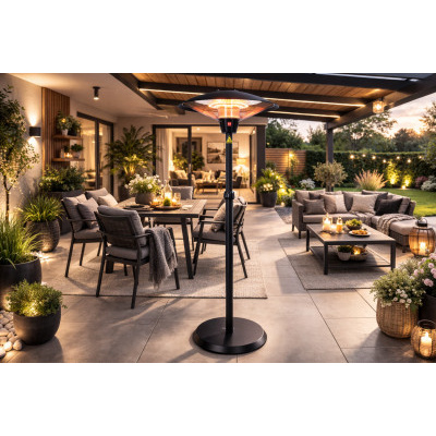 ALDOTRADE Elektrický infrazárič OSLO černý