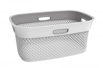 ALDOTRADE Koš na čisté prádlo Woolly 45l - antracit