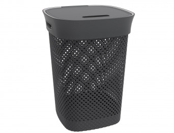 ALDOTRADE Koš na špinavé prádlo Woolly 50l - bílá