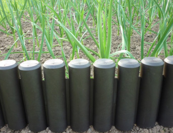 ALDOTRADE Zahradní plastová palisáda lem trávníku Maxi 2m