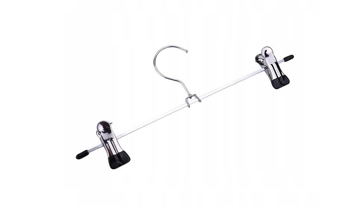 ALDOTRADE Ramínko jednoduché na kalhoty s klipsy (10 ks)