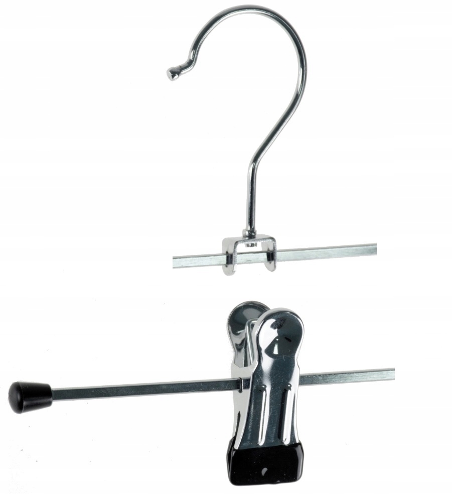 ALDOTRADE Ramínko jednoduché na kalhoty s klipsy (10 ks)