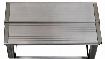 ALDOTRADE Schůdky oboustranné PROFI Al 2x3 