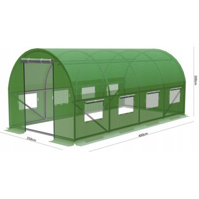 ALDOTRADE Fóliovník zahradní 4x2,5x2m TUN5606