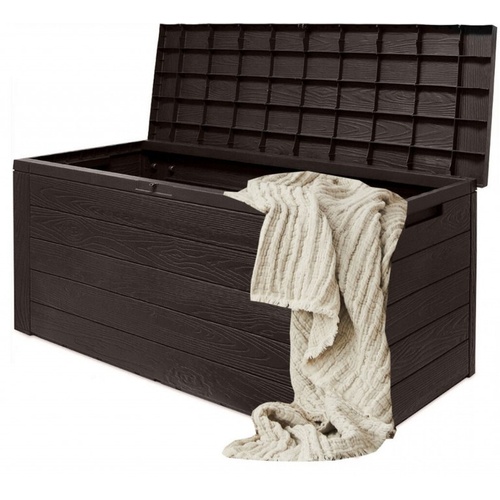 Prosperplast Zahradní box WOODEBOX 280l hnědý