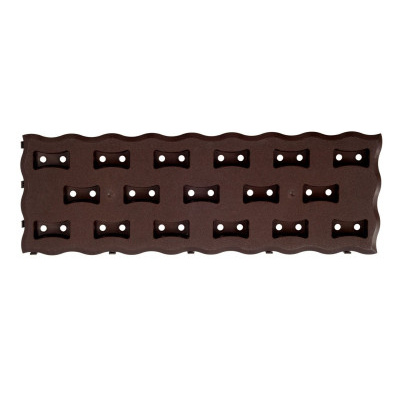 Prosperplast Záhonový chodník PAD 60x20cm, 0,95m2, hnědá