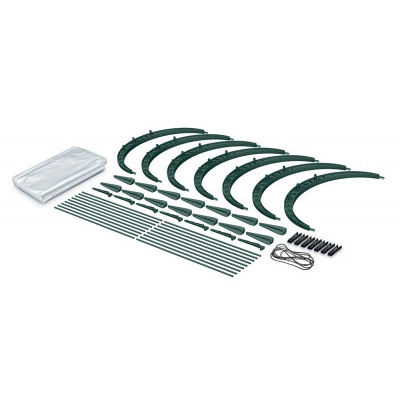 Zahradní fóliový tunel FlOO TUNNELS 360 cm, zelená