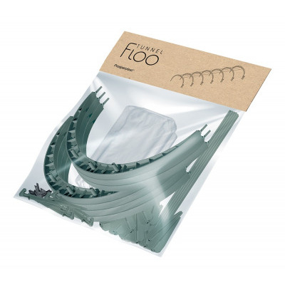 Zahradní fóliový tunel FlOO TUNNELS 360 cm, zelená