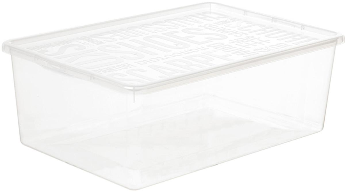 box na obuv  9,5l, 38,5x25,7x13,3cm s víkem PH TRA