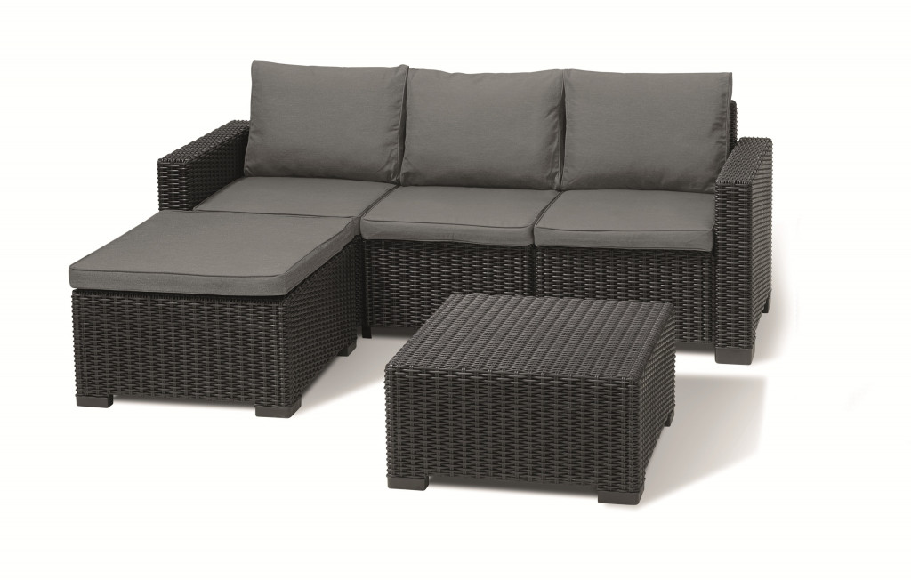 Keter zahradní set California Chaise grafit