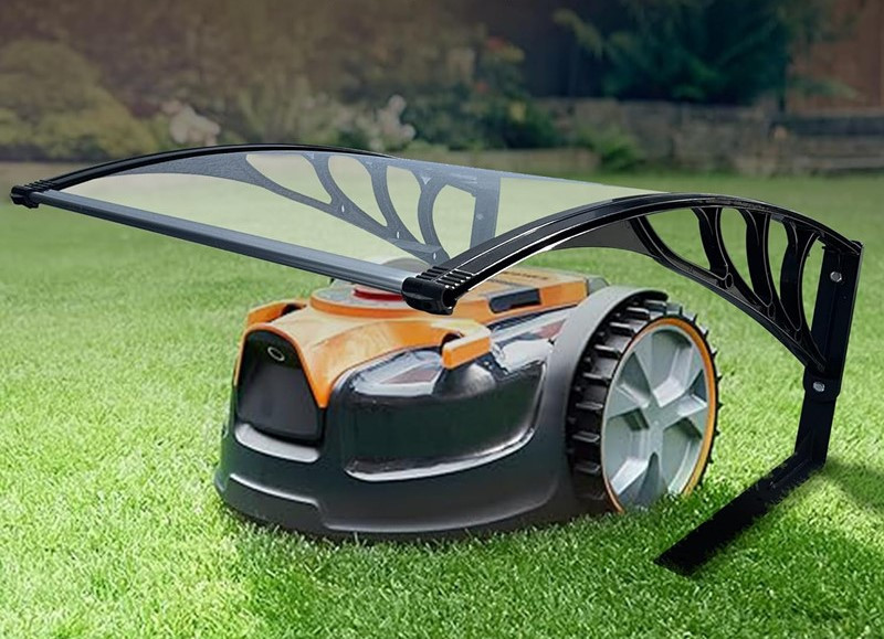 ALDOTRADE Přístřešek pro robotickou sekačku čirý 80x60x40