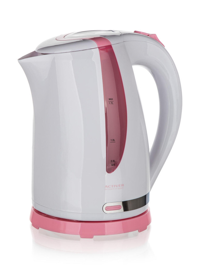 konvice rychlovarná ETHAN 1,7l BÍ/RŮŽ 1850-2200W