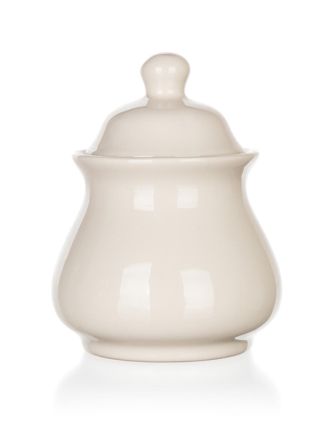 cukřenka 280ml NATURAL Ivory keramická