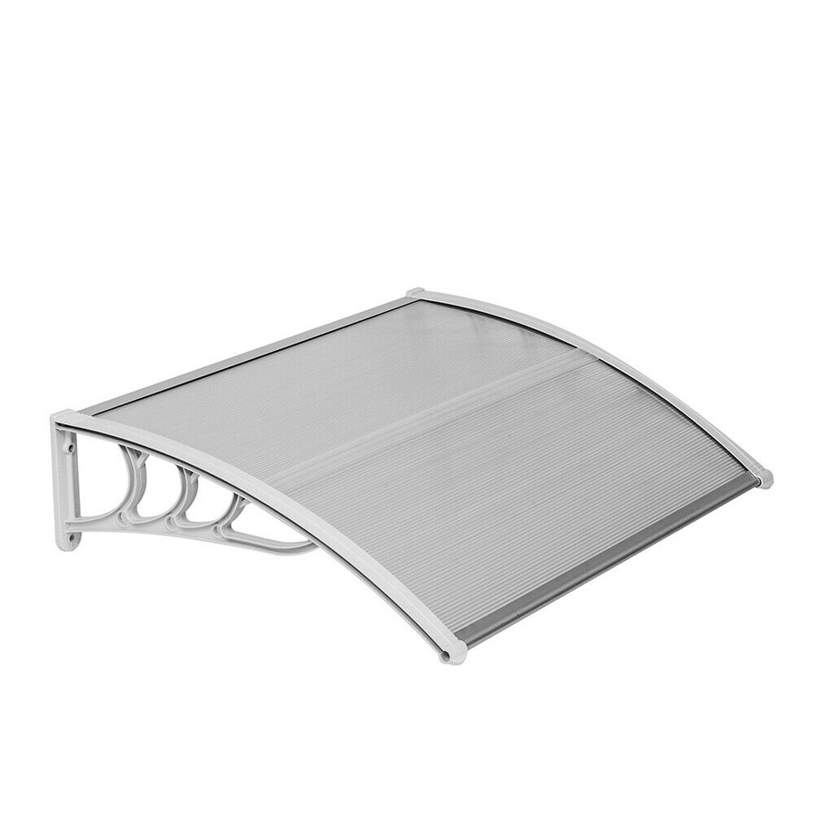 ALDOTRADE Dveřní vchodová stříška Standart 100x150 cm – hnědá