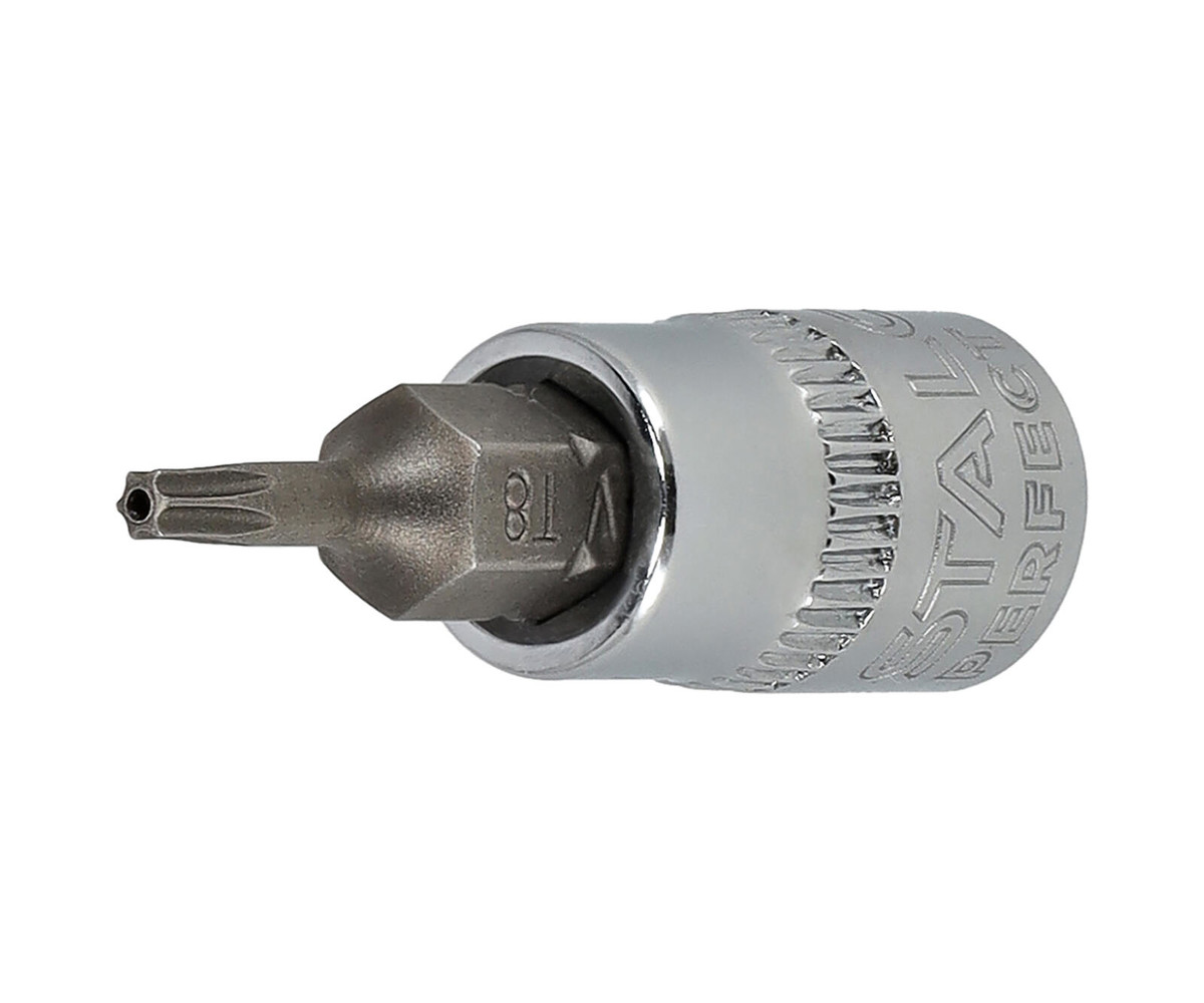 hlavice 1/4" s bitem TORX T25 STALCO