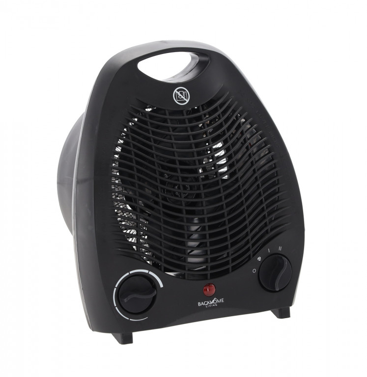 Topidlo s ventilátorem BACKHOME černé 2000W