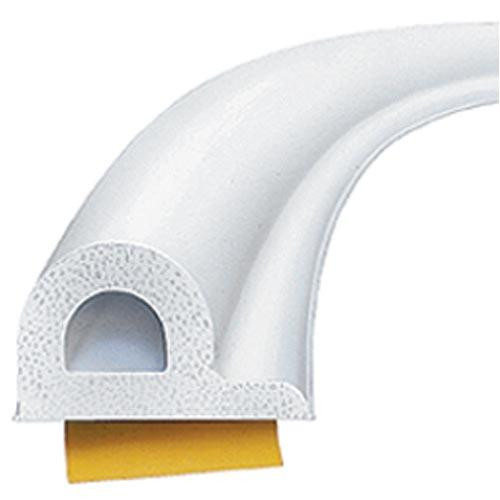 těsnění ok.a dveř."P" 9x5.5mm BÍ  (100m)