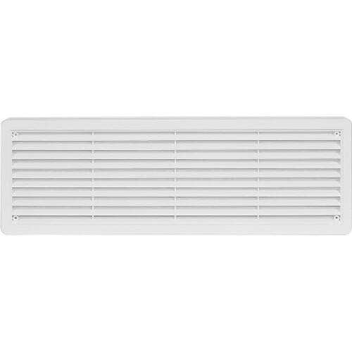 mřížka větrací dveřní PH 400x130mm BÍ  (2ks)
