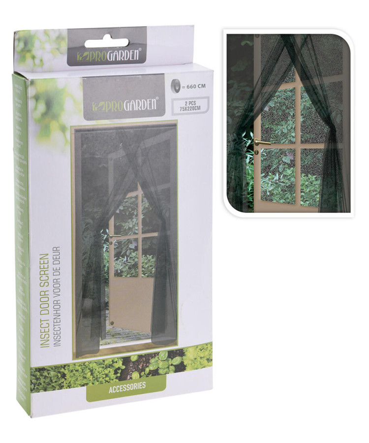 síť proti hmyzu do dveří  75x220cm suchý zip (2ks)
