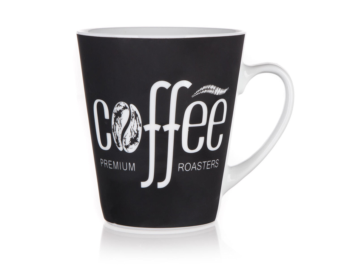 hrnek 360ml COFFEE Premium ČER keramický