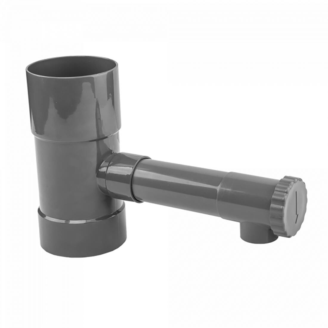 sběrač dešťové vody s ventilem, pr.100mm