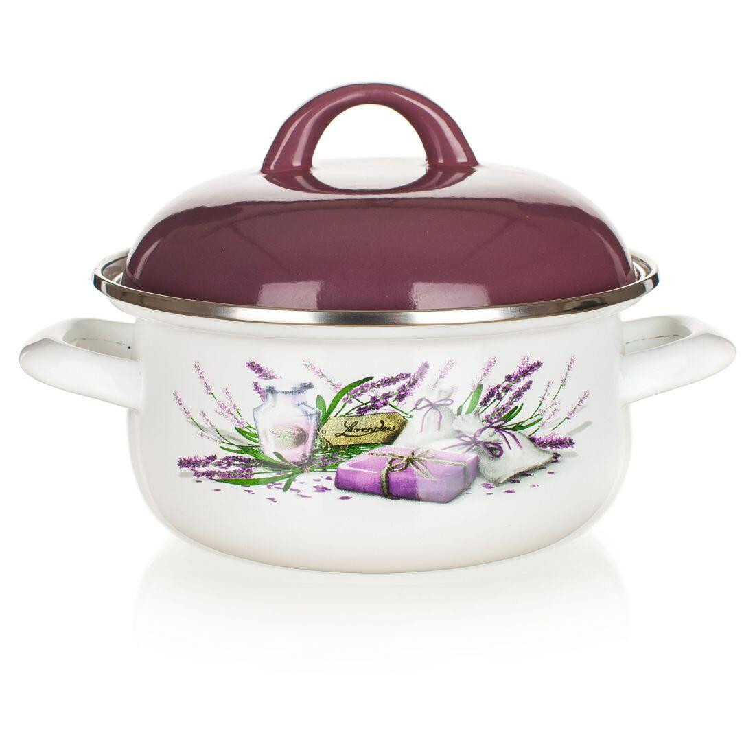 kastrol LAVENDER 20cm 2,1l s poklicí
