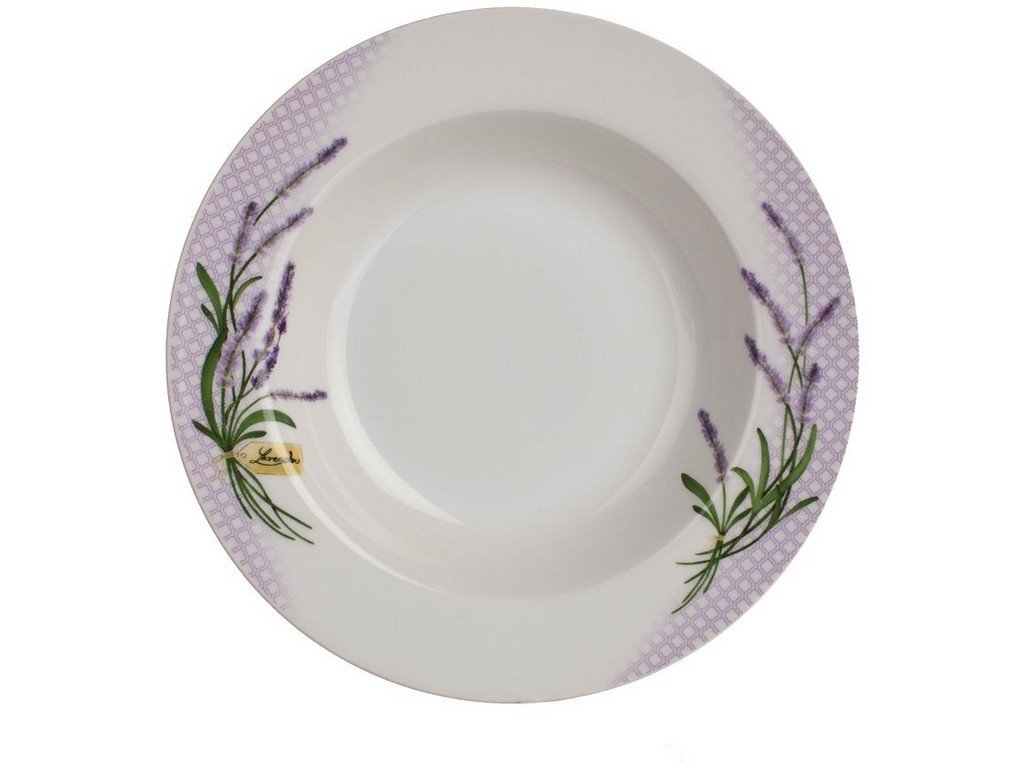 talíř hluboký 21,6cm LAVENDER porcelánový