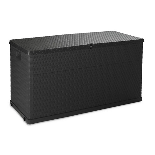 ALDOTRADE zahradní úložný box RATTAN 420l Antracit