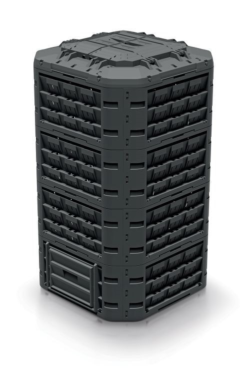Kompostér COMPOGREEN VARIO 1250l černý