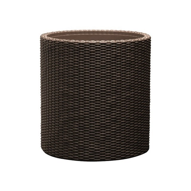 KETER Květináč Cylinder Planter S – antracit