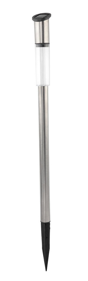 lampa solární pr. 5cm, v.70,5cm 1 LED nerez/PH