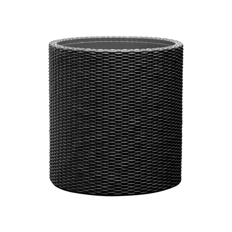 KETER Květináč Cylinder Planter S – hnědá