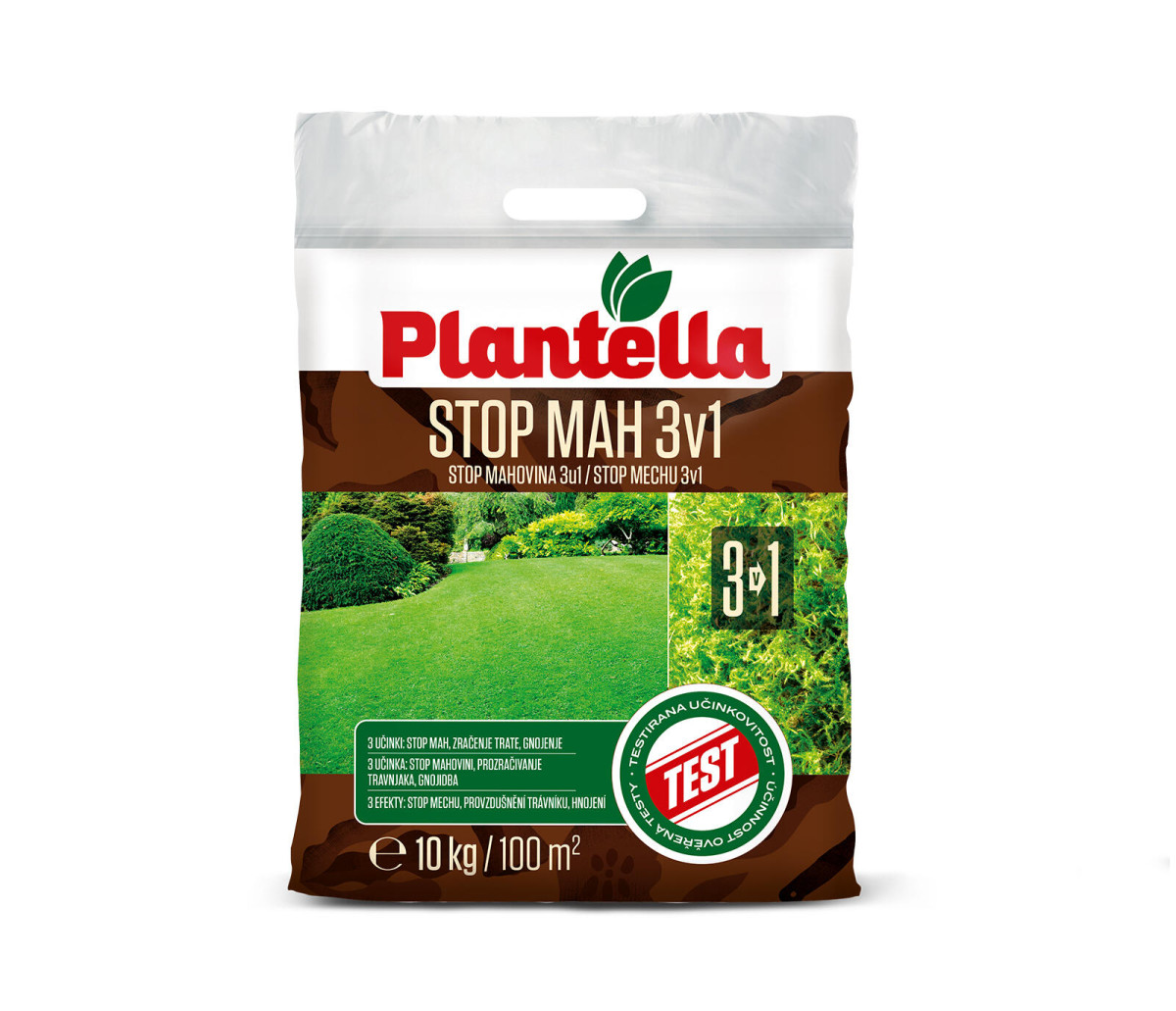 přípravek proti mechu 10kg Plantella